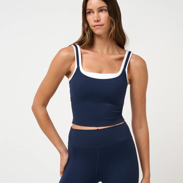 TravisMathew Smoothknit Double Srap Top