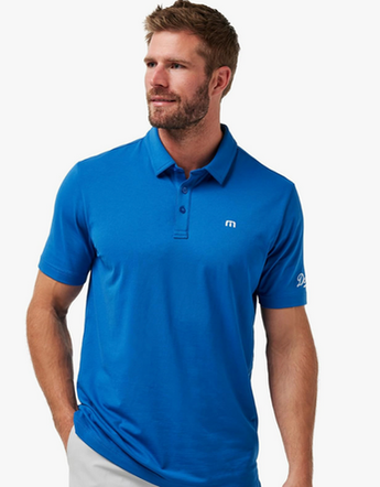 TravisMathew LA Dodgers Club Rules Polo - Classic Blue