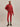 Varley Sian Cropped Half Zip Midlayer - Lava Falls