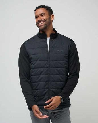 TravisMathew Point of Sale Full Zip - Black