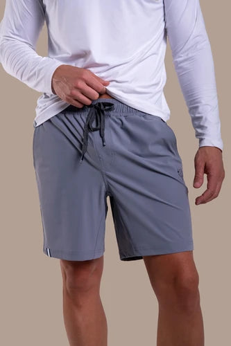 J. Pritchard Men's On Deck Short - Stone Grey