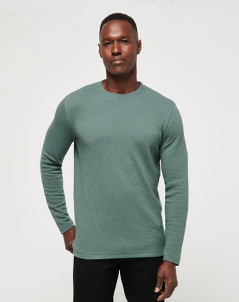 TravisMathew The Cloud Waffle Crew - Silver Pine