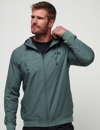 TravisMathew Wanderlust Hoodie - Balsam Green