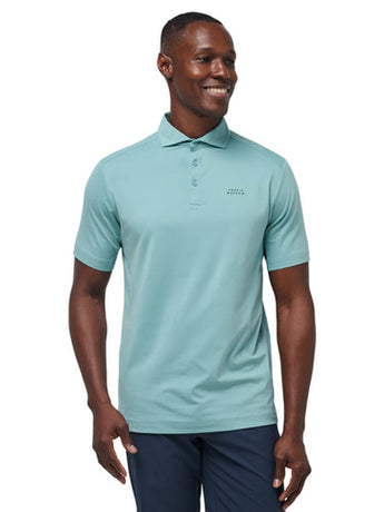 TravisMathew Heater Pro Polo - Cameo Blue
