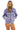 Aviator Nation 5 Stripe Zip Hoodie Faded - Faded Purple