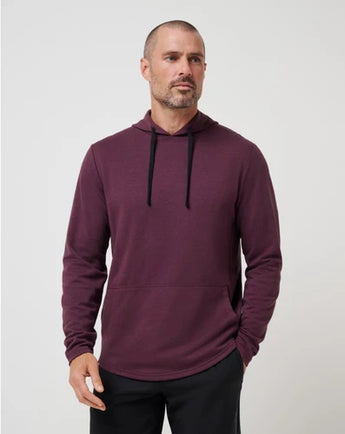 TravisMathew Upgraded Tech Hoodie - Heather Black