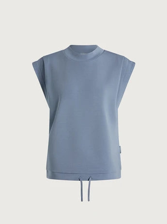 Varley Otis Sleeveless Sweat - Rain Blue