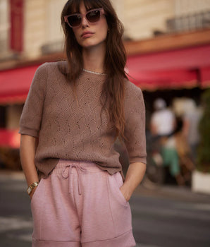 Varley Agathe Knit Top