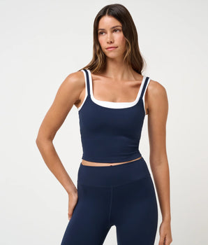 TravisMathew Smoothknit Double Srap Top