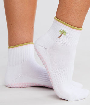 Souls. Palm Tree Grip Socks