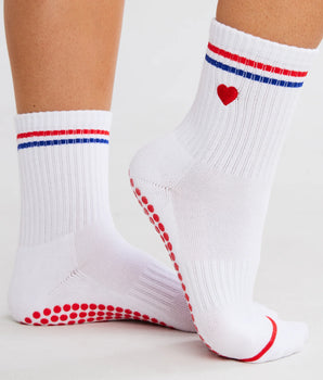 Souls. Red Heart Grip Socks