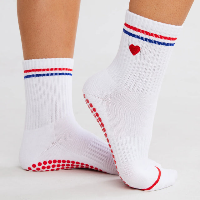 Souls. Red Heart Grip Socks