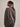 Back view of the Varley Coralie Crew Neck Sweat in Anchor, showing its relaxed silhouette, long sleeves and tonal hem.