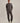Front full-length view of the Varley Coralie Crew Neck Sweat in Anchor, styled with matching joggers and sneakers.