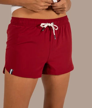 J. Pritchard Women's Icon Short - Deep Crimson