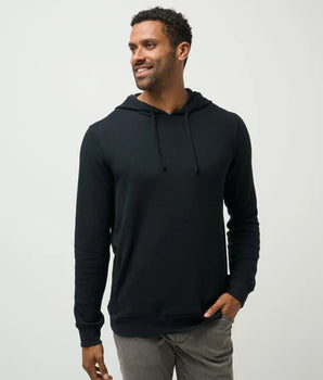 TravisMathew Cloud Waffle Hoodie - Black