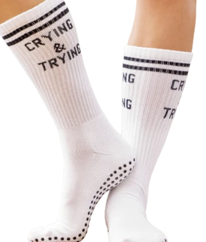 Souls. Crying & Trying Socks