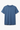 Front view of blue J. Pritchard men's short sleeve Drift Tee on a white background.